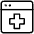 Healthcare Website Cross 1 icon - Free transparent PNG, SVG. No sign up needed.