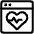 Healthcare Website Cross Heart Rate 1 icon - Free transparent PNG, SVG. No sign up needed.