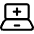 Medical App Laptop Icon from Ultimate Regular Set | Free Download as SVG Vector and Transparent PNG | Streamline icons