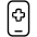 Medical App Smartphone Icon from Ultimate Light Set