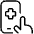 Medical App Smartphone Touch Icon from Ultimate Light Set