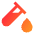 Blood Sample Icon from Sharp Gradient Set