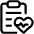 Medical Data Clipboard Heart Rate icon - Free transparent PNG, SVG. No sign up needed.