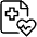 Medical Data Heart Rate Icon from Ultimate Light Set