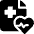Medical Data Heart Rate Icon from Ultimate Bold Set