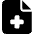Medical File Icon from Ultimate Bold Set