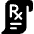 Prescription Drug Px 2 Icon from Ultimate Bold Set