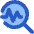 Health Check Stats Troubleshoot Icon from Core Flat Set