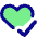 Heart Check Icon from Core Pop Set