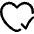Heart Check Icon from Flex Line Set