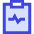 Heart Rate Clipboard Icon from Sharp Duo Set