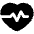 Heart Rate Icon from Plump Solid Set | Free Download as SVG Vector and Transparent PNG | Streamline icons