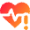 Heart Rate Pulse Alert Icon from Core Gradient Set
