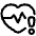 Heart Rate Pulse Alert Icon from Plump Line Set