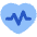 Heart Rate Pulse Graph Icon from Plump Flat Set | Free Download as SVG Vector and Transparent PNG | Streamline icons