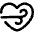 Heart Rate Relax Icon from Flex Line Set