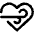 Heart Rate Relax Icon from Core Line Set