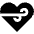 Heart Rate Relax Icon from Sharp Solid Set