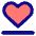 Heart Rate Resting Icon from Core Pop Set