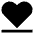 Heart Rate Resting Icon from Sharp Solid Set