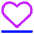 Heart Rate Resting Icon from Core Neon Set
