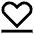 Heart Rate Resting Icon from Sharp Line Set