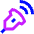 Ultrasound Icon from Sharp Neon Set