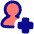 Nurse Assistant Emergency Icon from Plump Pop Set