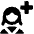 Nurse Without Cap Cross icon - Free transparent PNG, SVG. No sign up needed.