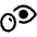 Ophthalmic Contact Lens 2 Icon from Ultimate Bold Set | Free Download as SVG Vector and Transparent PNG | Streamline icons