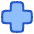 Medical Cross Sign Healthcare Icon from Plump Duo Set | Free Download as SVG Vector and Transparent PNG | Streamline icons