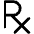 Prescription Px Icon from Ultimate Bold Set