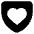 Shield Heart Care Protection Icon from Core Solid Set