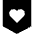 Shield Heart Care Protection Icon from Sharp Solid Set