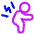 Back Pain Icon from Plump Neon Set
