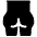 Bottom Icon from Plump Solid Set