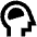 Brain Cognitive Icon from Sharp Remix Set