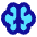 Brain Icon from Sharp Pop Set