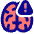 Brain Stroke Alert Icon from Plump Pop Set