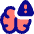 Brain Stroke Alert Icon from Flex Pop Set