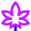 Cannabis Icon from Sharp Neon Set