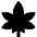 Cannabis Icon from Sharp Solid Set