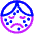 Chickenpox Icon from Plump Neon Set
