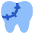 Dental Filling Icon from Plump Flat Set