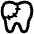 Dental Filling Icon from Plump Remix Set