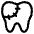 Dental Filling Icon from Plump Line Set