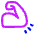 Elbow Icon from Plump Neon Set
