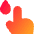 Glucose Blood Check Icon from Core Gradient Set