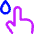 Glucose Blood Check Icon from Core Neon Set
