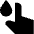 Glucose Blood Check Icon from Sharp Solid Set